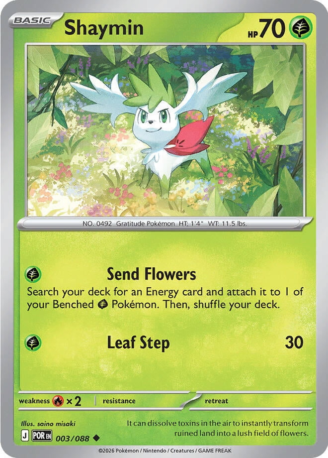 Shaymin (ME03: Perfect Order) (003/088)