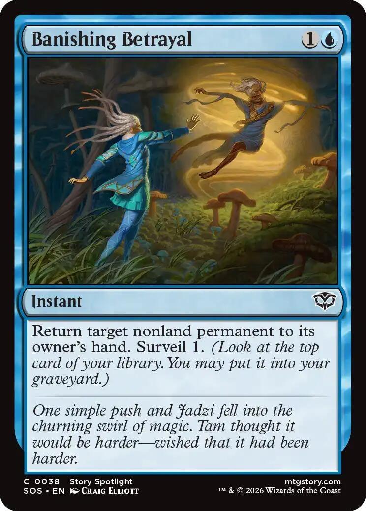 Image for Banishing Betrayal (Secrets of Strixhaven) (38) - Magic: The Gathering