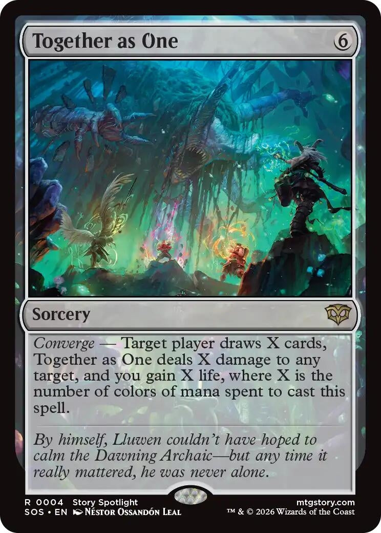 Image for Together as One (Secrets of Strixhaven) (4) - Magic: The Gathering