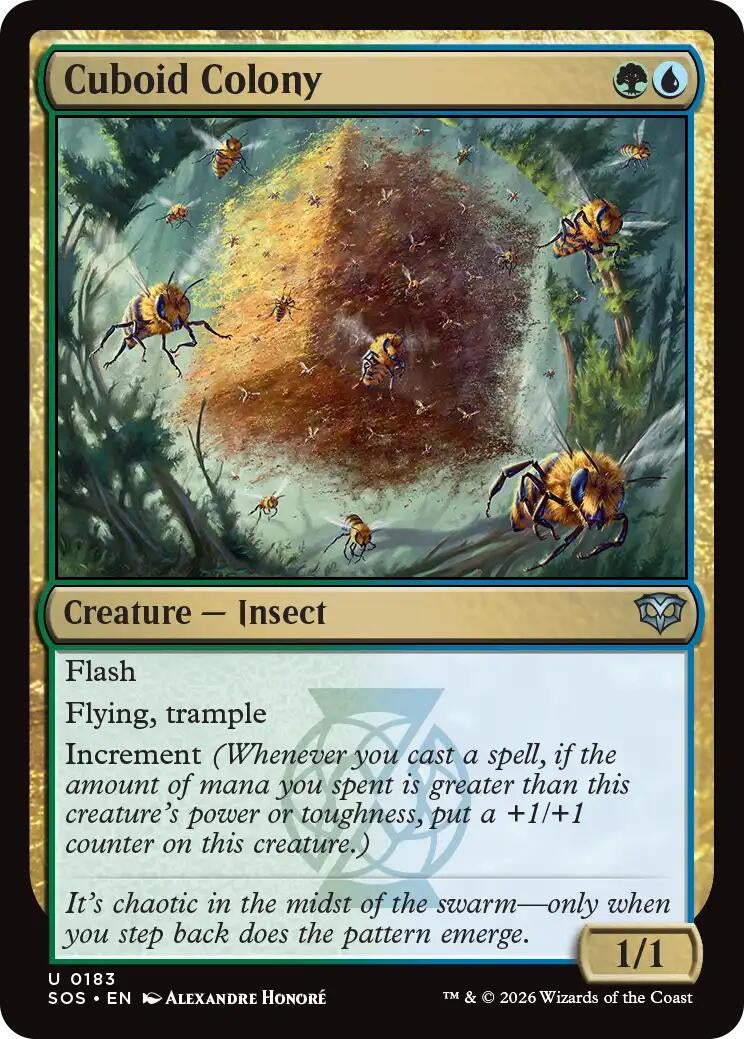 Image for Cuboid Colony (Secrets of Strixhaven) (183) - Magic: The Gathering