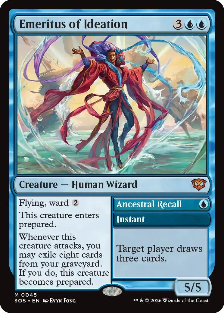 Image for Emeritus of Ideation (Secrets of Strixhaven) (45) - Magic: The Gathering