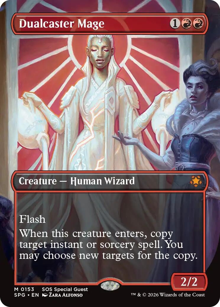Dualcaster Mage (Borderless) (Special Guests) (153)