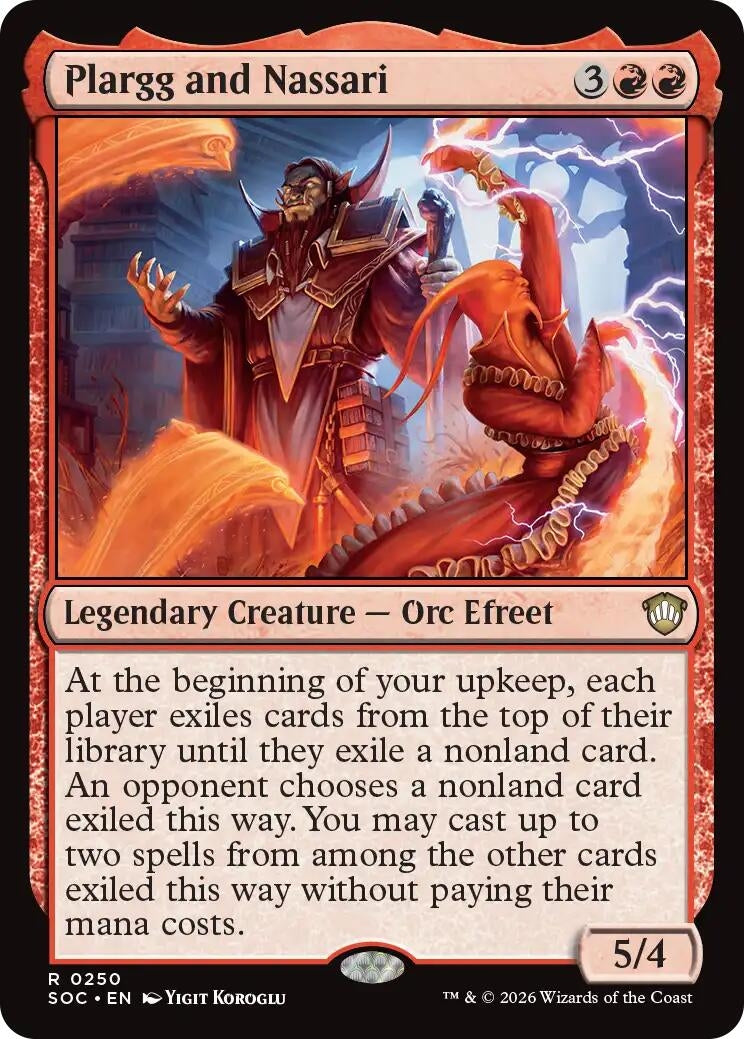 Image for Plargg and Nassari (Secrets of Strixhaven) (250) - Magic: The Gathering