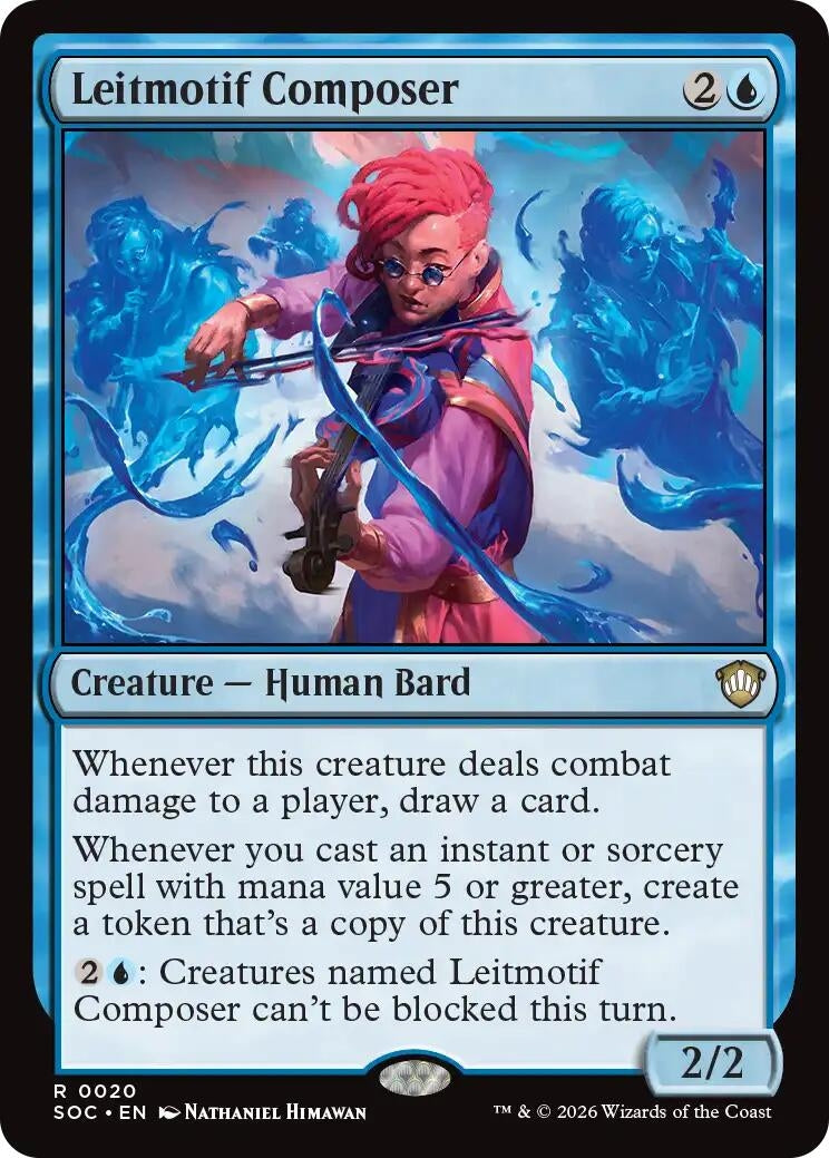 Image for Leitmotif Composer (Secrets of Strixhaven) (20) - Magic: The Gathering