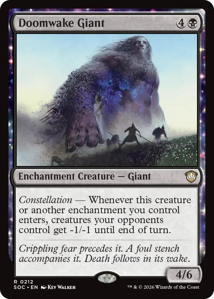 Image for Doomwake Giant (Secrets of Strixhaven) (212) - Magic: The Gathering