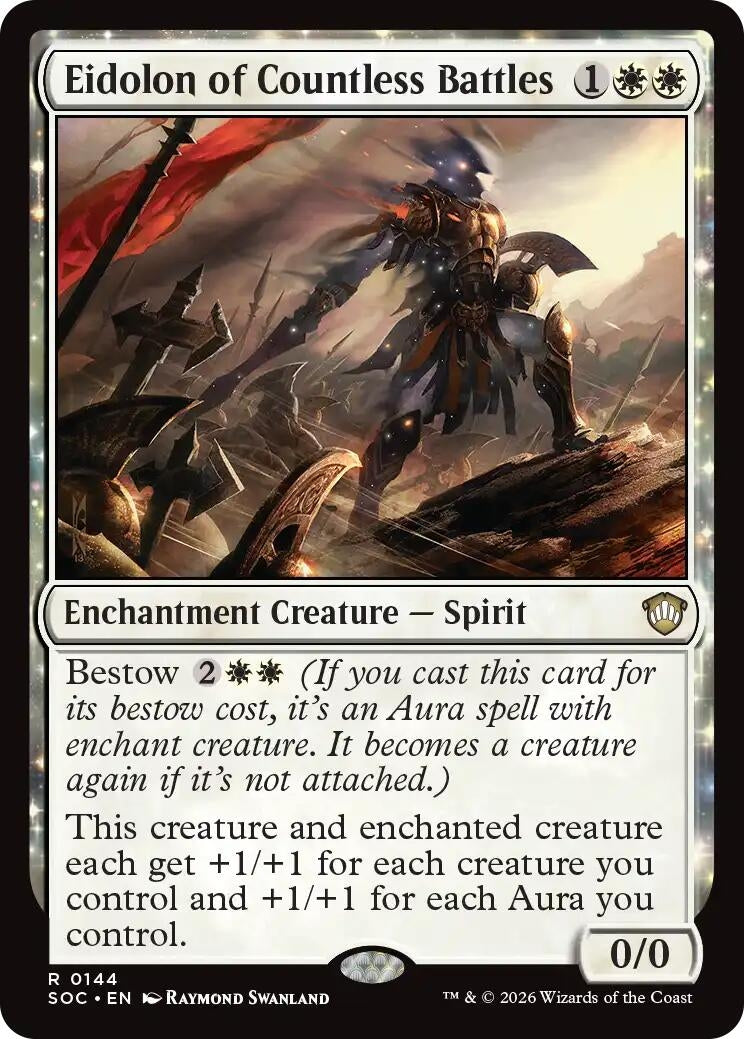 Image for Eidolon of Countless Battles (Secrets of Strixhaven) (144) - Magic: The Gathering
