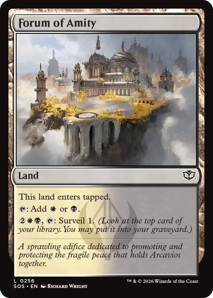 Image for Forum of Amity (Secrets of Strixhaven) (256) - Magic: The Gathering