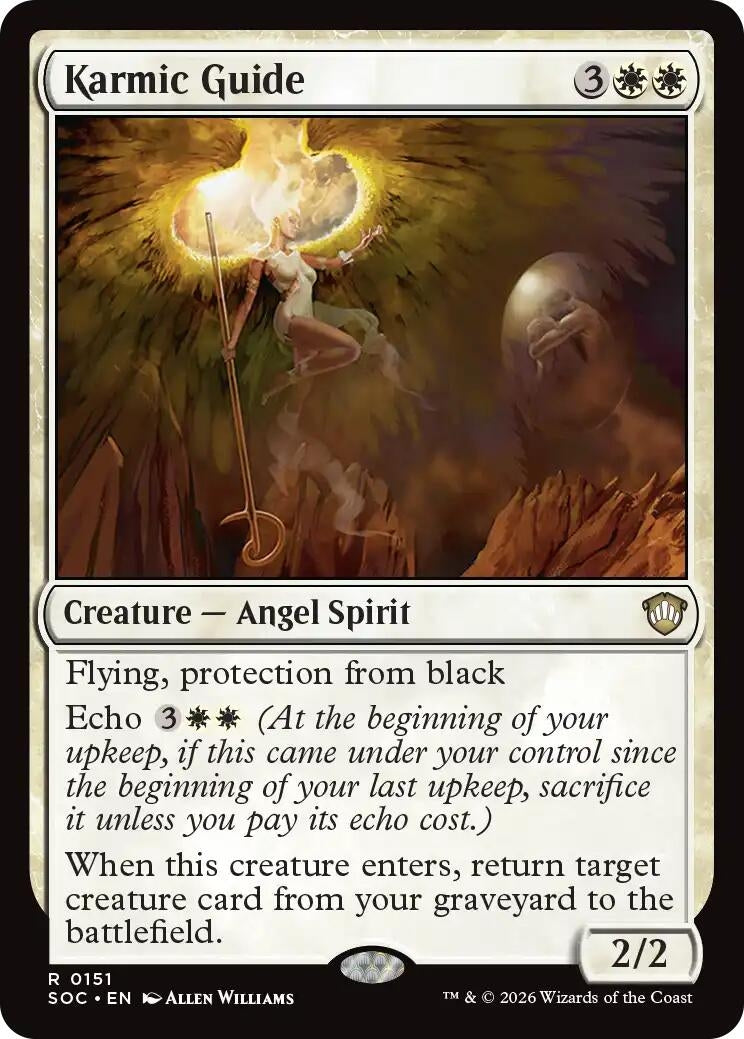Image for Karmic Guide (Secrets of Strixhaven) (151) - Magic: The Gathering