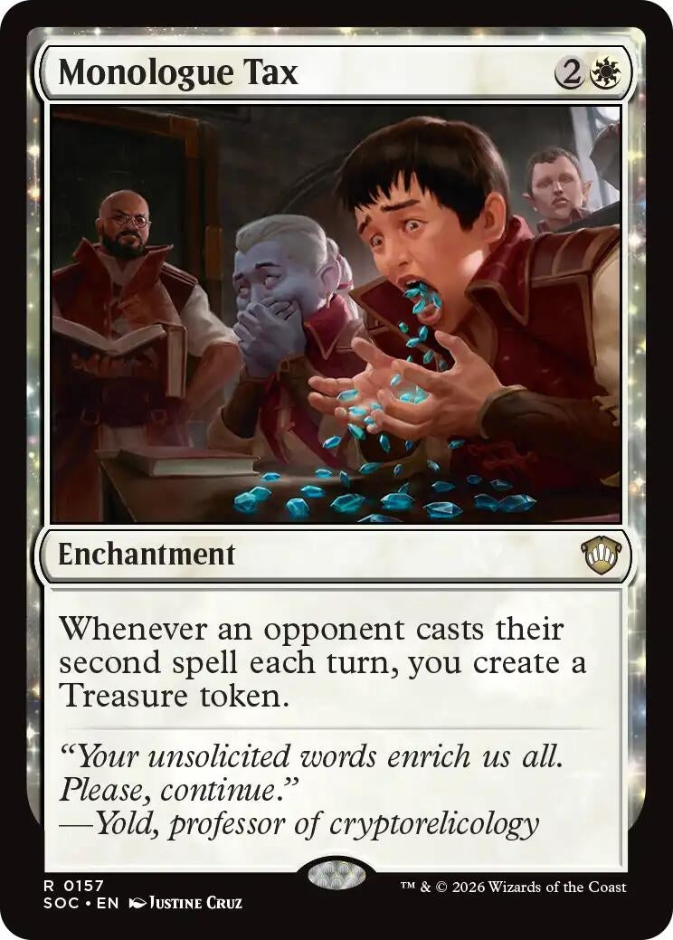 Image for Monologue Tax (Secrets of Strixhaven) (157) - Magic: The Gathering