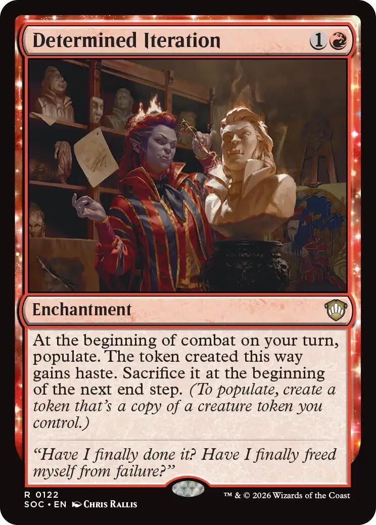 Image for Determined Iteration (Secrets of Strixhaven) (122) - Magic: The Gathering