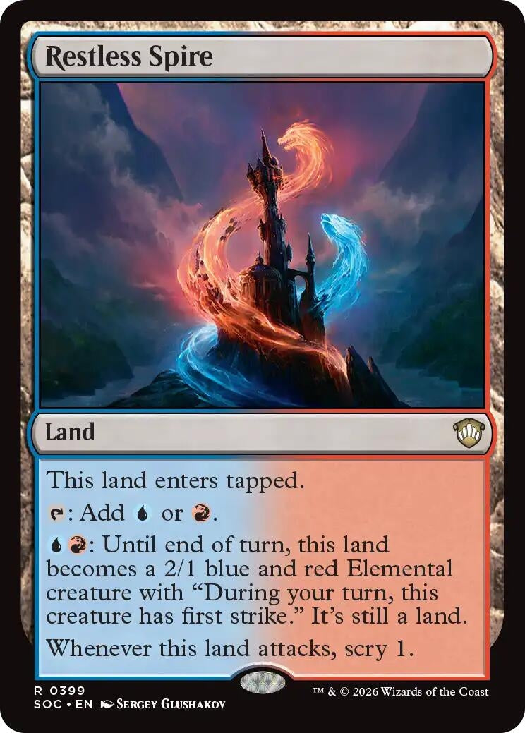 Image for Restless Spire (Secrets of Strixhaven) (399) - Magic: The Gathering