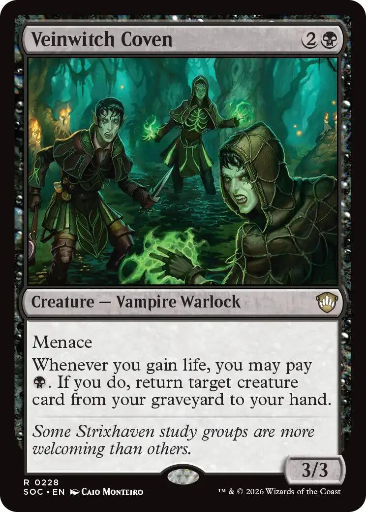 Image for Veinwitch Coven (Secrets of Strixhaven) (228) - Magic: The Gathering