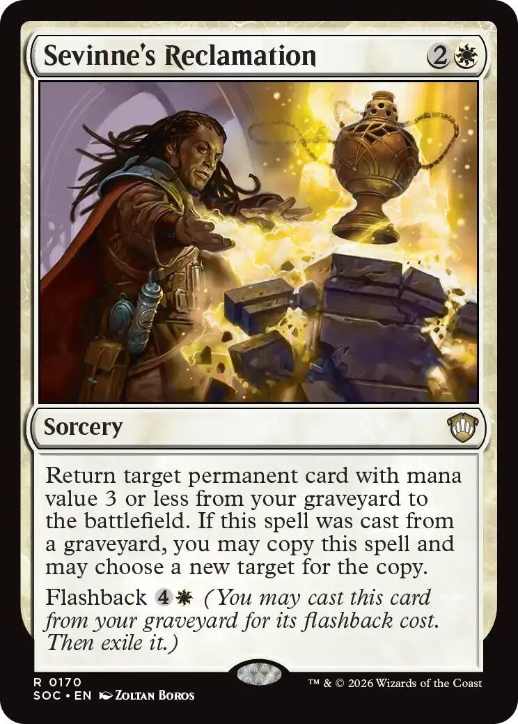 Image for Sevinne's Reclamation (Secrets of Strixhaven) (170) - Magic: The Gathering