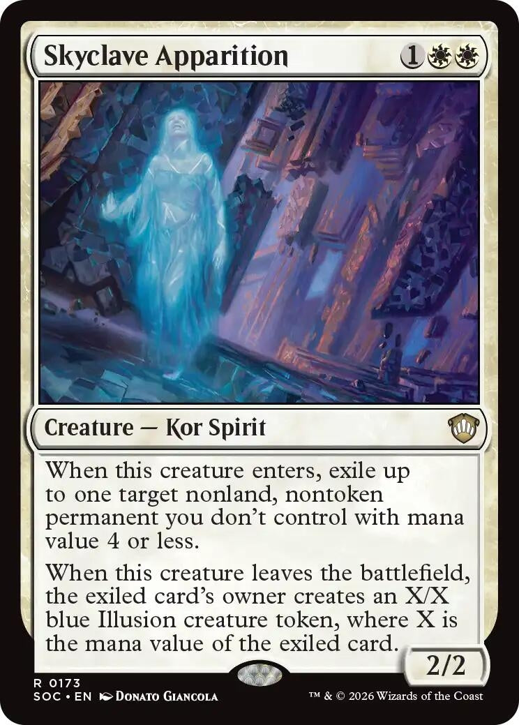 Image for Skyclave Apparition (Secrets of Strixhaven) (173) - Magic: The Gathering