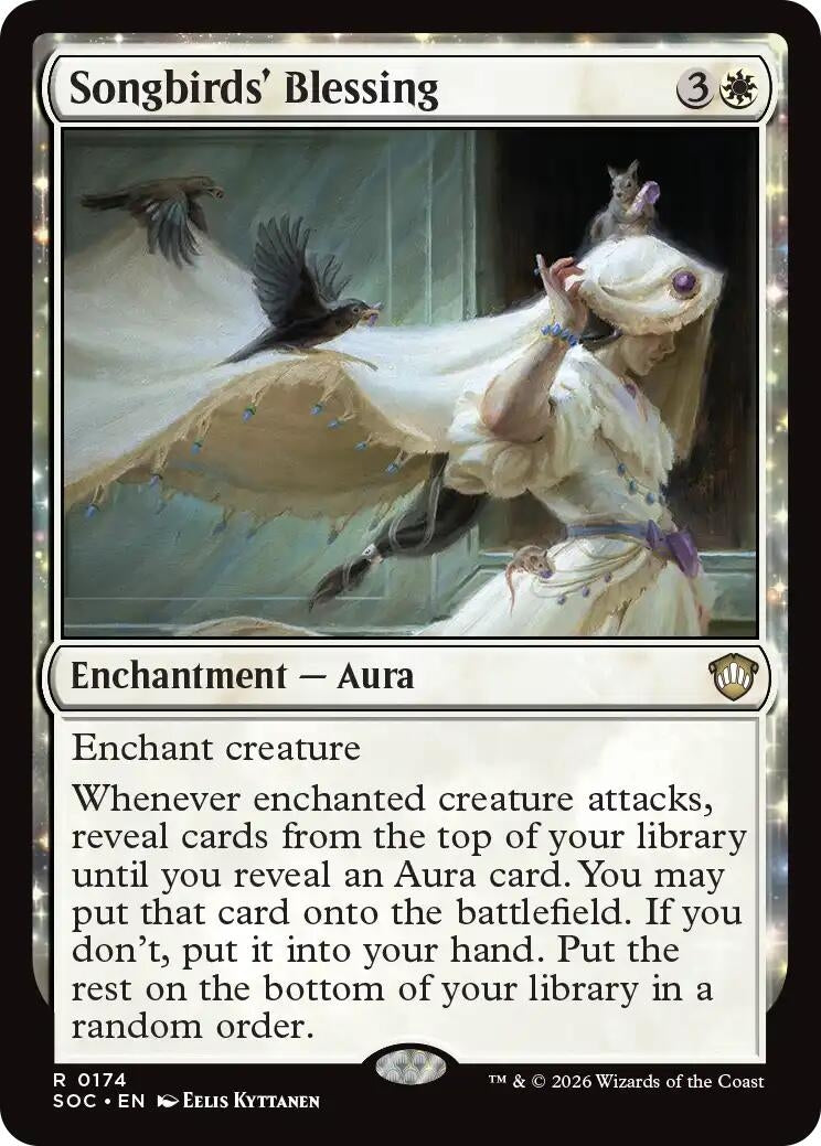 Image for Songbirds' Blessing (Secrets of Strixhaven) (174) - Magic: The Gathering