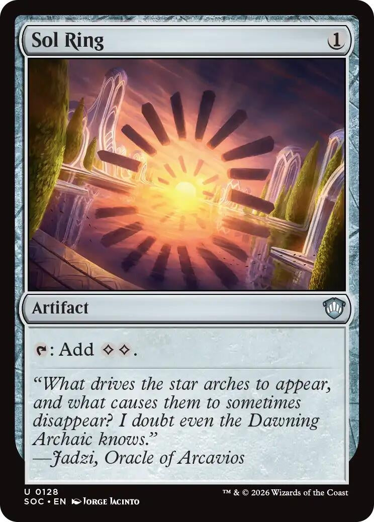 Image for Sol Ring (Secrets of Strixhaven) (128) - Magic: The Gathering