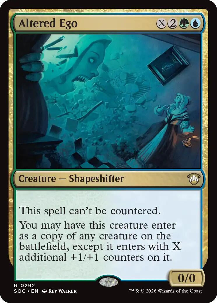 Image for Altered Ego (Secrets of Strixhaven) (292) - Magic: The Gathering