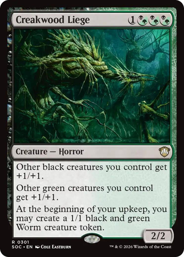 Image for Creakwood Liege (Commander: Secrets of Strixhaven) (301) - Magic: The Gathering