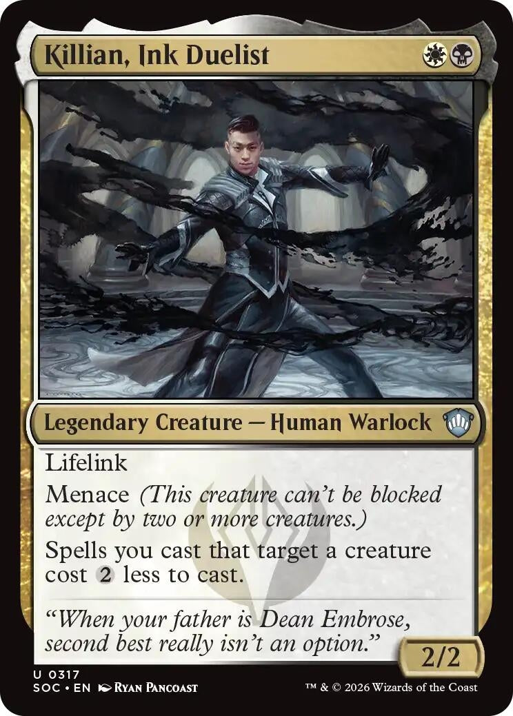 Killian, Ink Duelist (Secrets of Strixhaven) (317)