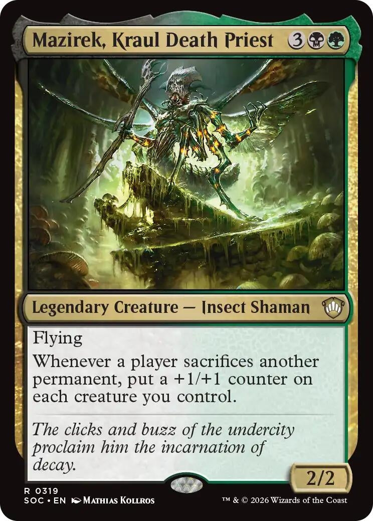 Mazirek, Kraul Death Priest (Secrets of Strixhaven) (319)