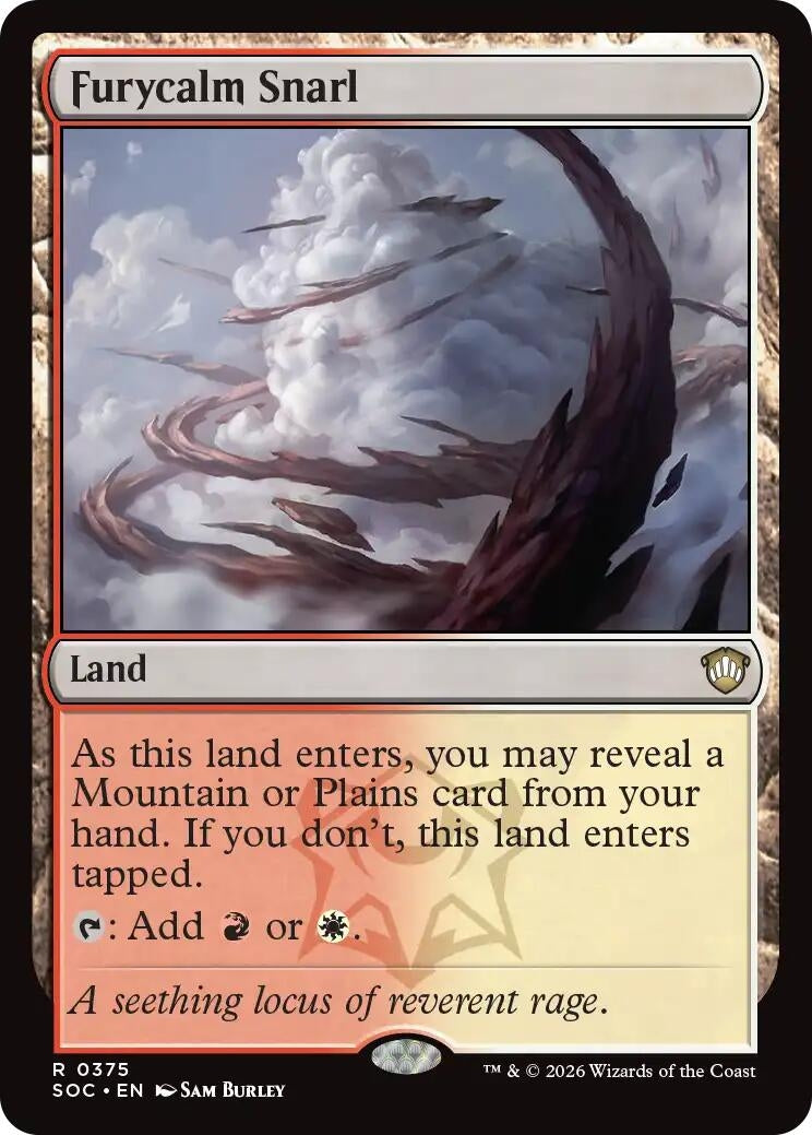 Image for Furycalm Snarl (Commander: Secrets of Strixhaven) (375) - Magic: The Gathering