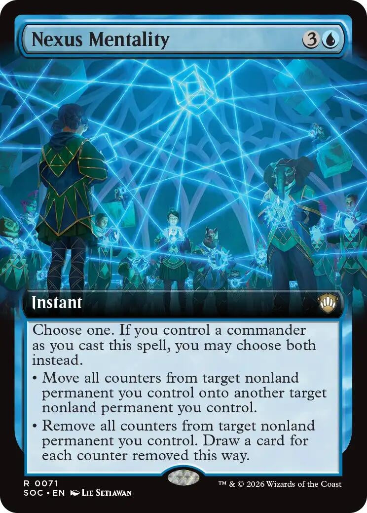 Image for Nexus Mentality (Extended Art) (Commander: Secrets of Strixhaven) (71) - Magic: The Gathering