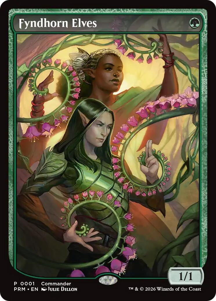 Image for Fyndhorn Elves (CommandFest 2026) (MagicFest Cards) (1) (MFP) - Magic: The Gathering