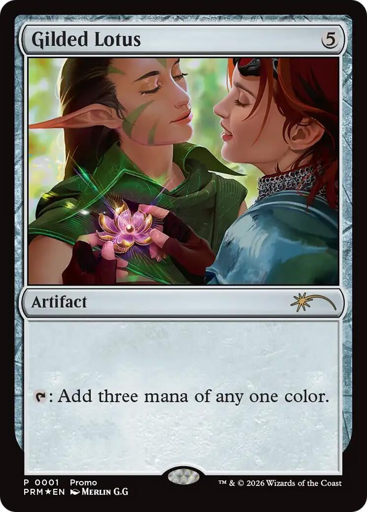 Image for Gilded Lotus (WPN & Gateway Promos) (1) (WPN) - Magic: The Gathering