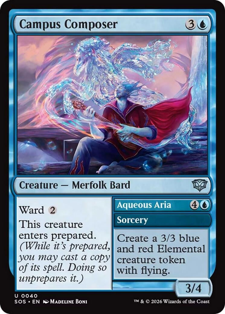 Image for Campus Composer (Secrets of Strixhaven) (40) (SOS) - Magic: The Gathering