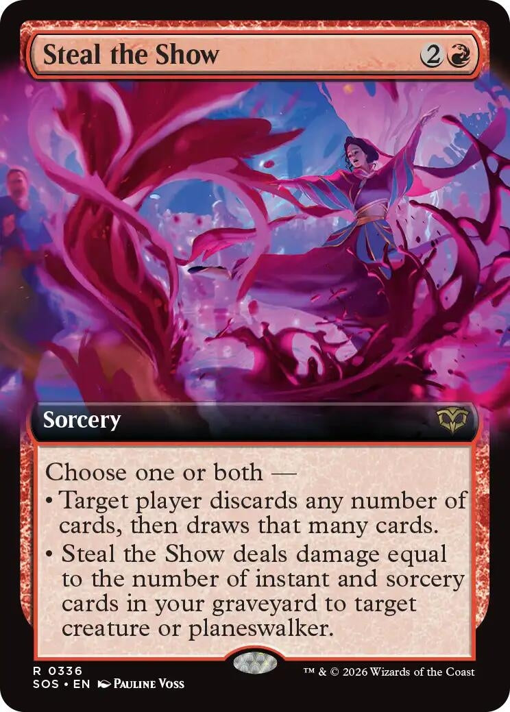 Image for Steal the Show (Extended Art) (Secrets of Strixhaven) (336) - Magic: The Gathering