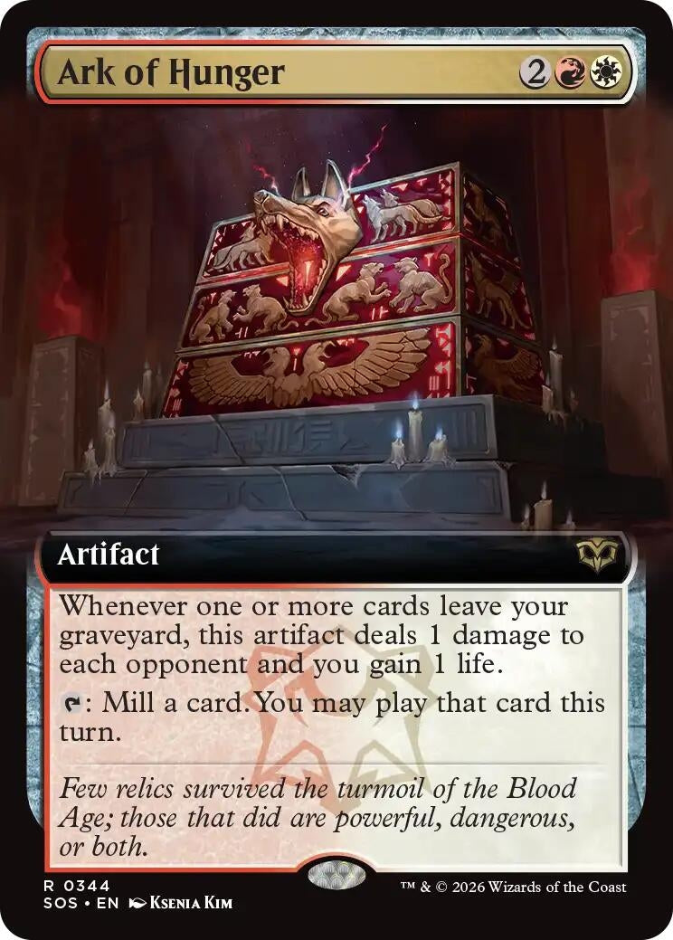 Image for Ark of Hunger (Extended Art) (Secrets of Strixhaven) (344) - Magic: The Gathering