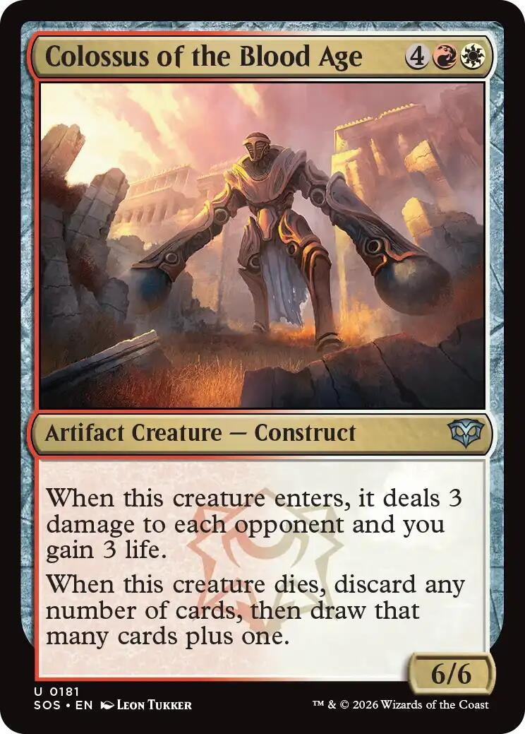 Image for Colossus of the Blood Age (Secrets of Strixhaven) (181) - Magic: The Gathering