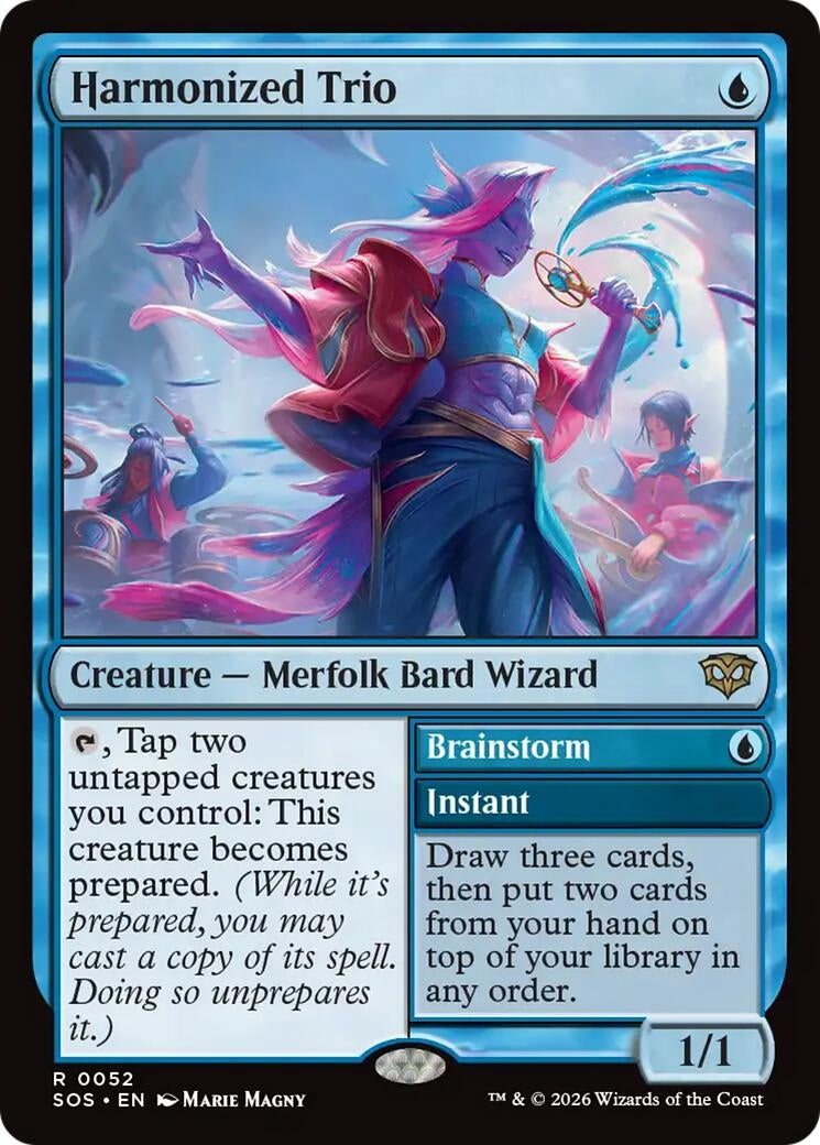 Image for Harmonized Trio (Secrets of Strixhaven) (52) - Magic: The Gathering
