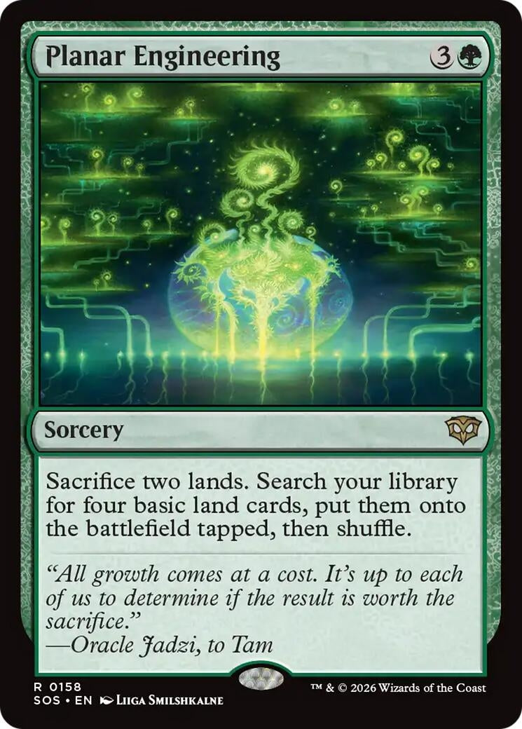 Image for Planar Engineering (Secrets of Strixhaven) (158) - Magic: The Gathering