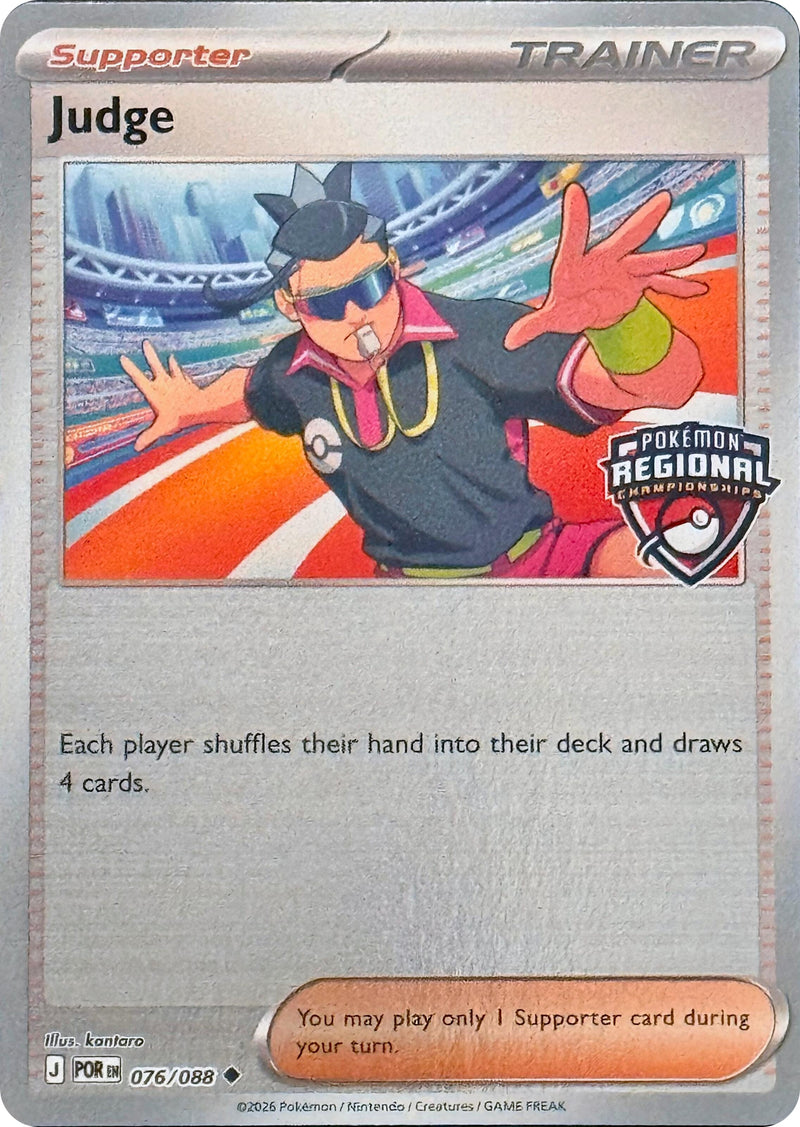 Image for Judge - 076/088 (Regional Championships) (League & Championship Cards) (076/088) - Pokemon