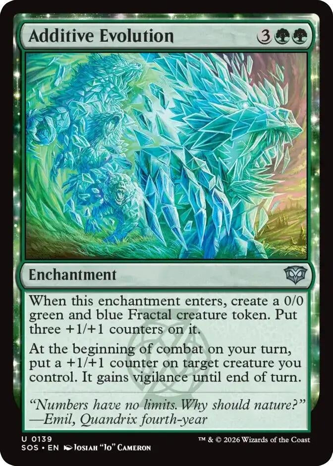 Image for Additive Evolution (Secrets of Strixhaven) (139) - Magic: The Gathering