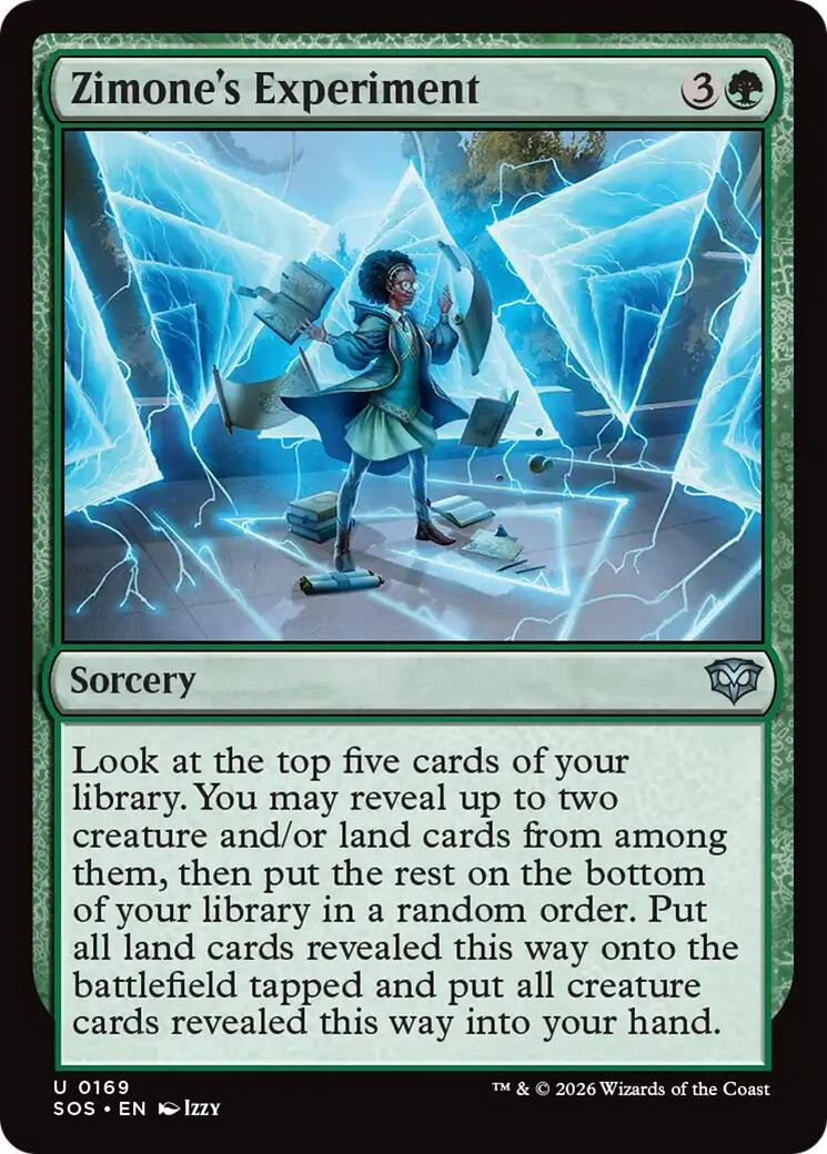 Image for Zimone's Experiment (Secrets of Strixhaven) (169) - Magic: The Gathering