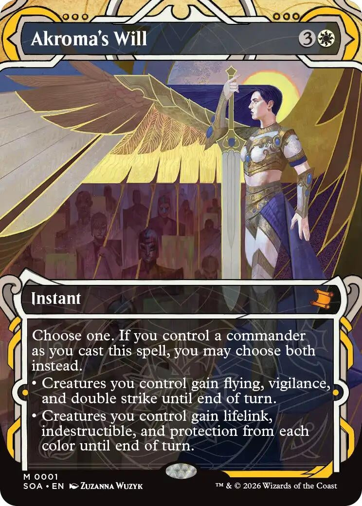 Image for Akroma's Will (Secrets of Strixhaven: Mystical Archive) (1) - Magic: The Gathering
