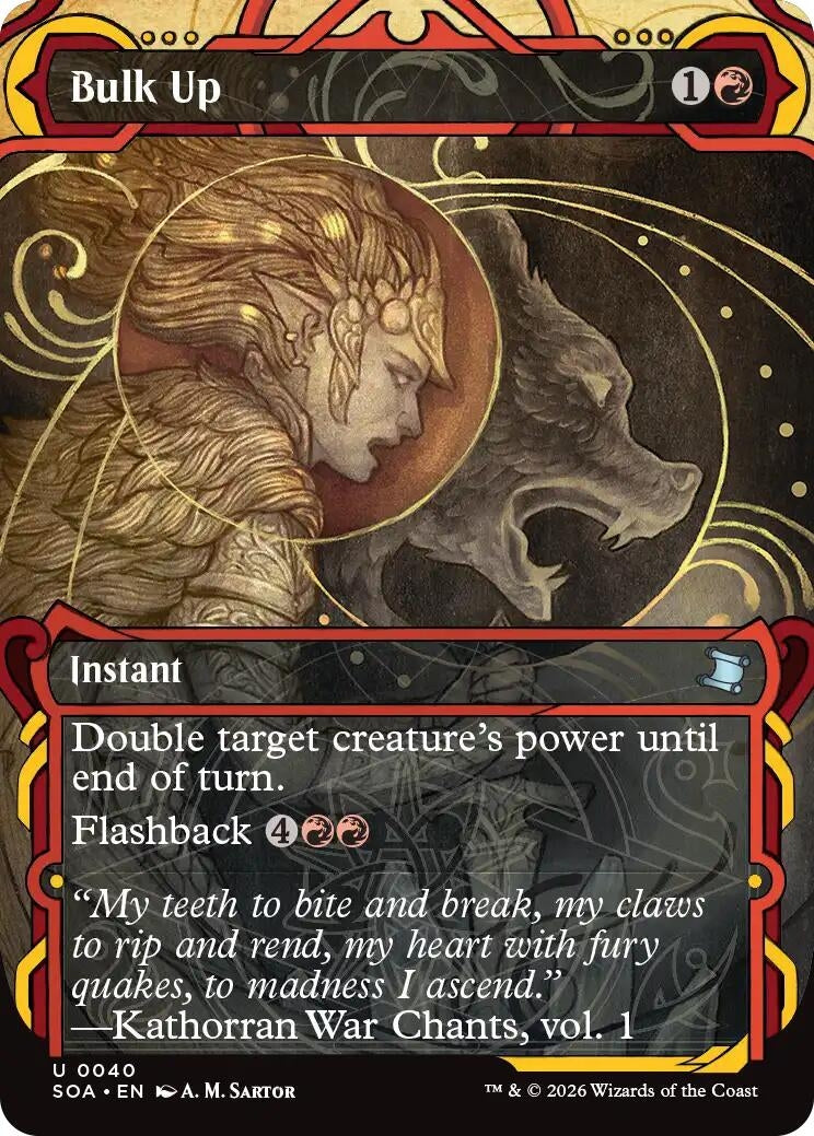 Image for Bulk Up (Secrets of Strixhaven: Mystical Archive) (40) - Magic: The Gathering