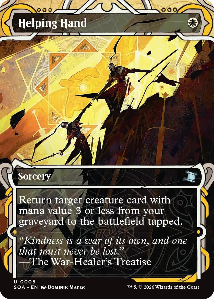 Image for Helping Hand (Secrets of Strixhaven: Mystical Archive) (5) - Magic: The Gathering