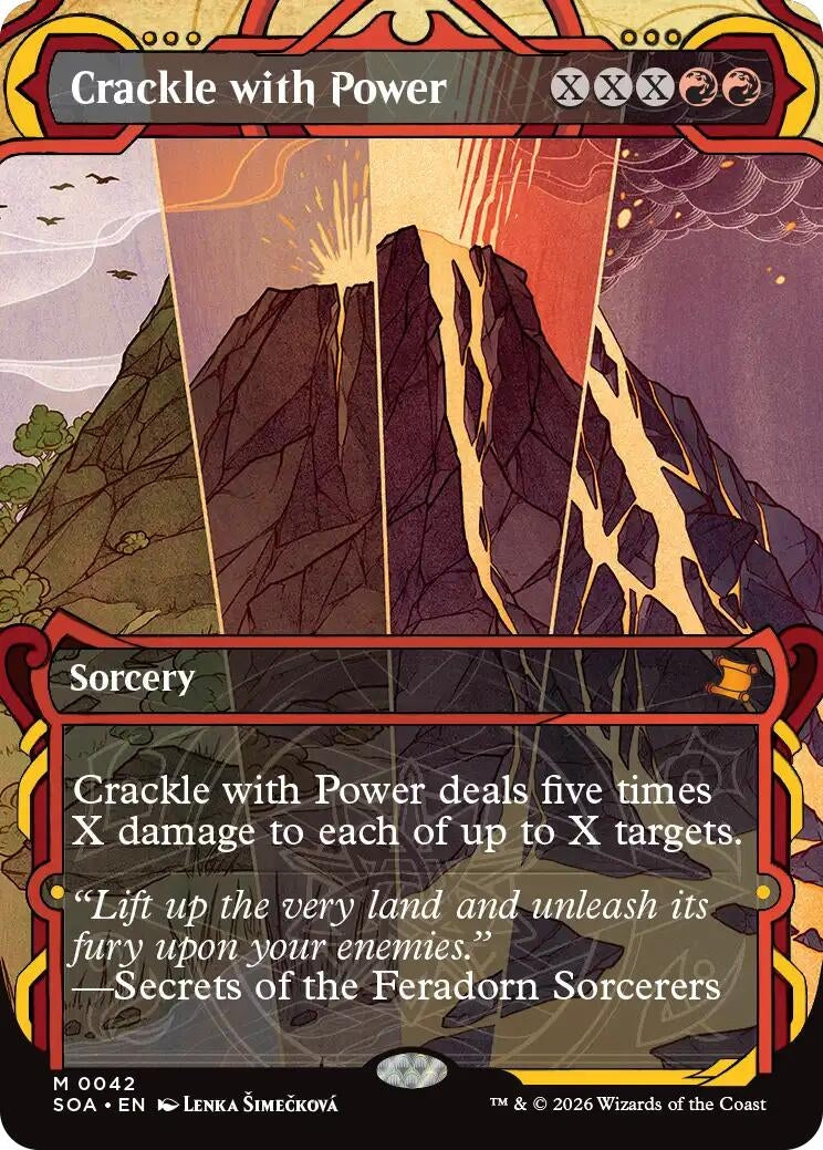 Image for Crackle with Power (Secrets of Strixhaven: Mystical Archive) (42) - Magic: The Gathering