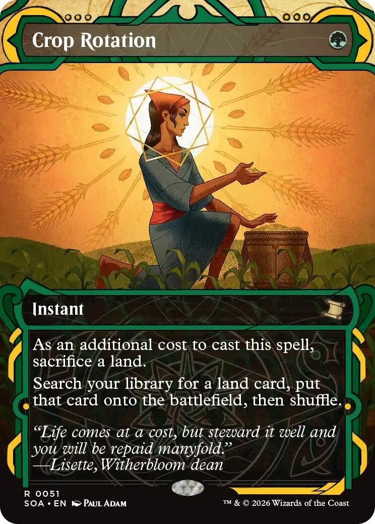 Image for Crop Rotation (Secrets of Strixhaven: Mystical Archive) (51) - Magic: The Gathering
