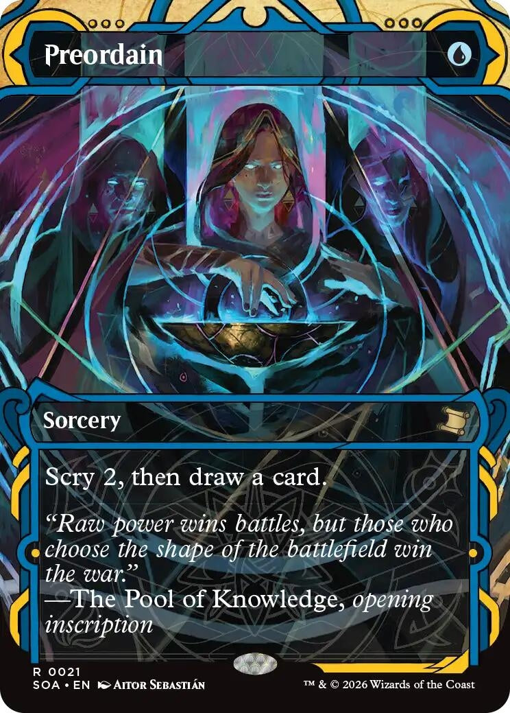 Image for Preordain (Secrets of Strixhaven: Mystical Archive) (21) - Magic: The Gathering