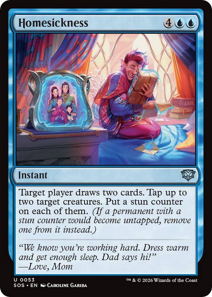 Image for Homesickness (Secrets of Strixhaven) (53) - Magic: The Gathering
