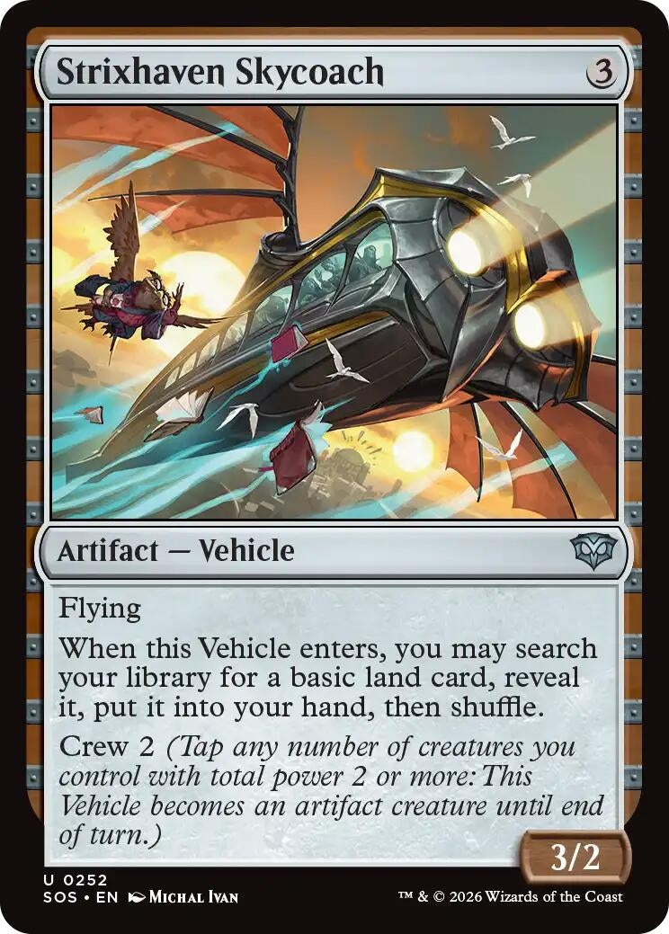 Image for Strixhaven Skycoach (Secrets of Strixhaven) (252) - Magic: The Gathering