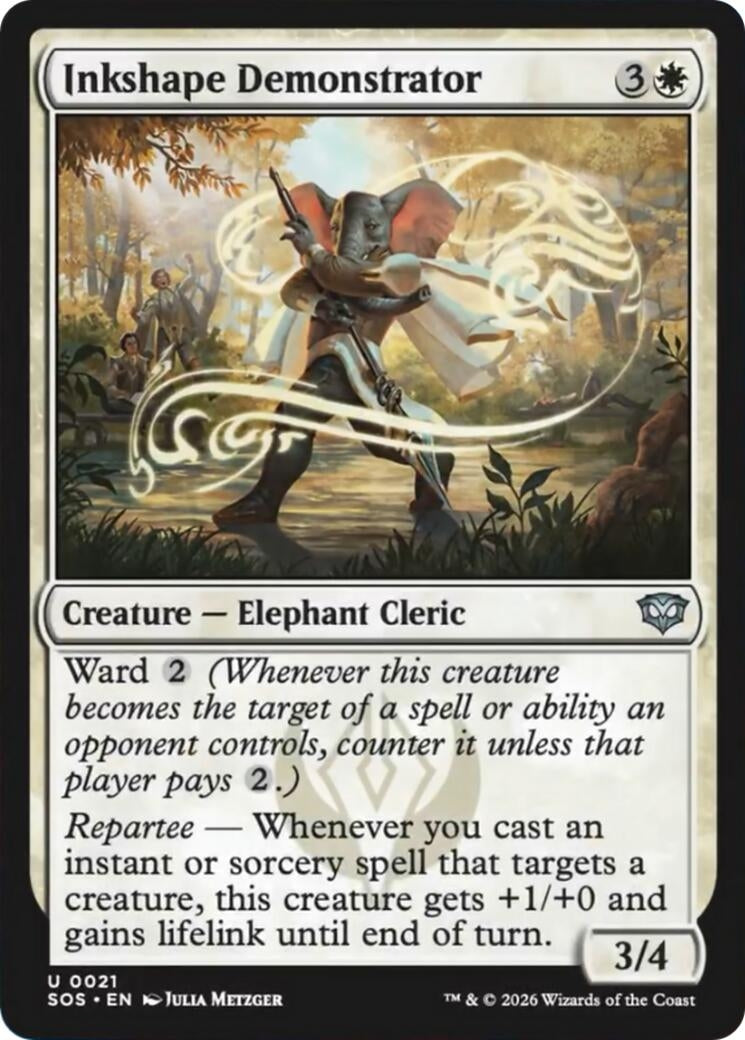 Image for Inkshape Demonstrator (Secrets of Strixhaven) (21) - Magic: The Gathering