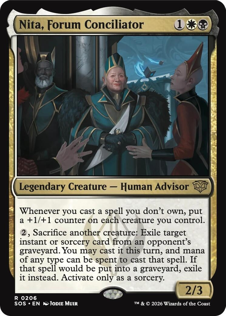 Image for Nita, Forum Conciliator (Secrets of Strixhaven) (206) - Magic: The Gathering