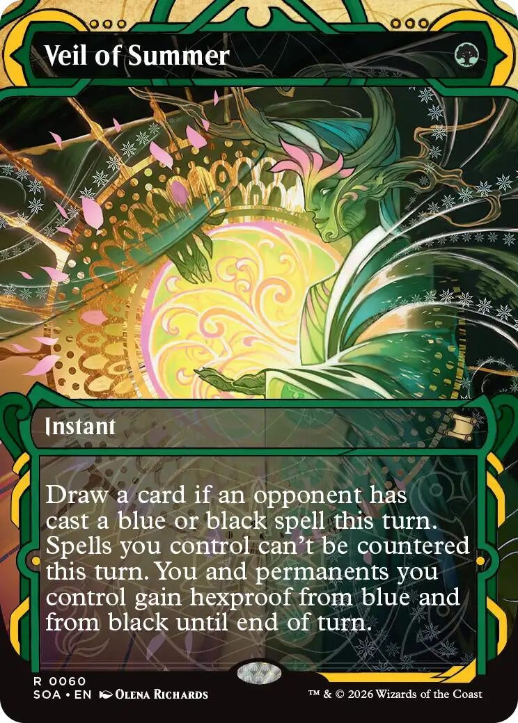 Image for Veil of Summer (Secrets of Strixhaven: Mystical Archive) (60) - Magic: The Gathering