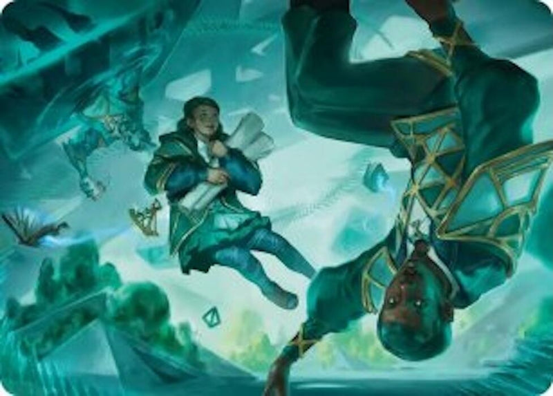 Image for Divergent Equation Art Card (Art Series: Secrets of Strixhaven) (7) (ASSOS) - Magic: The Gathering