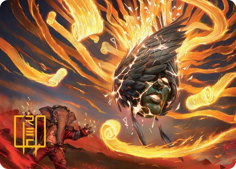 Image for Flashback Art Card (Gold-Stamped Signature) (Art Series: Secrets of Strixhaven) (12) (ASSOS) - Magic: The Gathering